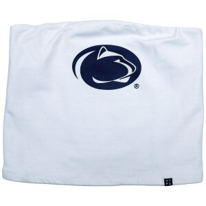 women's white Hype and Vice tube top with Penn State Athletic Logo